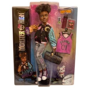 Monster High Clawd Wolf Doll with Accessories NEW